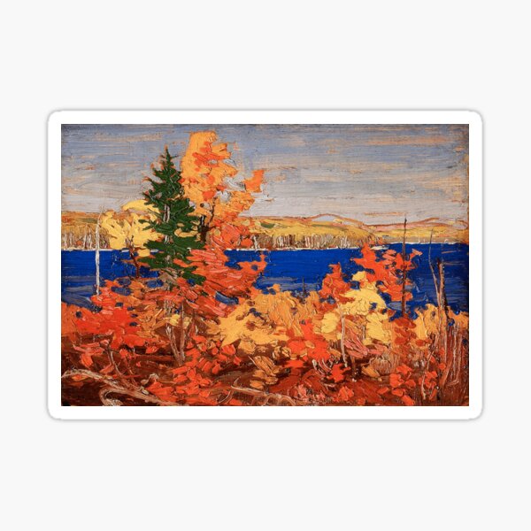 Item preview, Tom Thomson Autumn Foliage Fall 1916 designed and sold by TheRedVineyard.