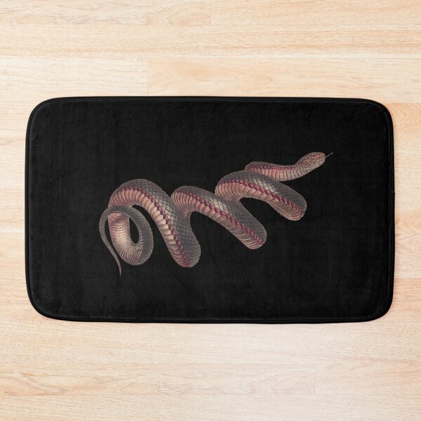 Item preview, The red-bellied black snake (Pseudechis porphyriacus) - on Black designed and sold by boltjesdesign.