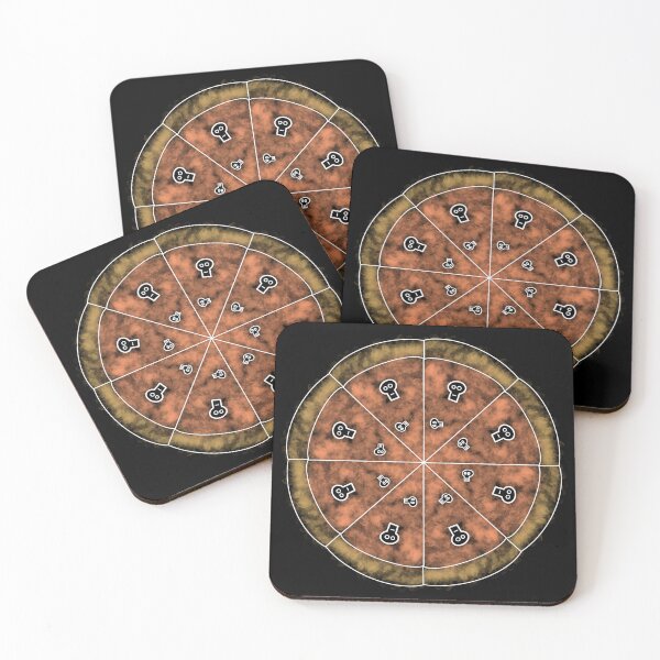Item preview, Skull Pizza designed and sold by ExploredThought.