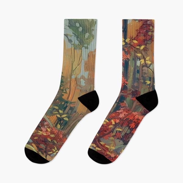 Item preview, Tom Thomson Autumn's Garland (edited) designed and sold by TheRedVineyard.