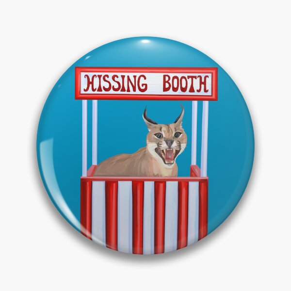 Item preview, Caracal Hissing Booth designed and sold by Deborah Camp.