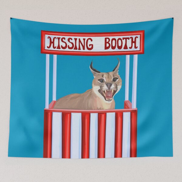 Item preview, Caracal Hissing Booth designed and sold by Deborah Camp.