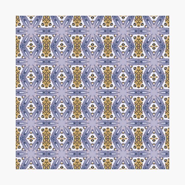 Item preview, Winter Road Aerial view Kaleidoscope pattern 18 designed and sold by Swabcraft.