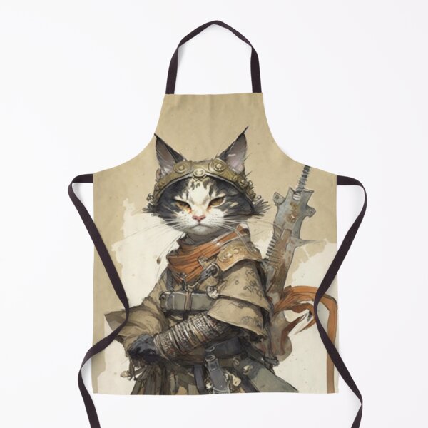 Item preview, Female Samurai Kitten 3 designed and sold by PrintedBeat.