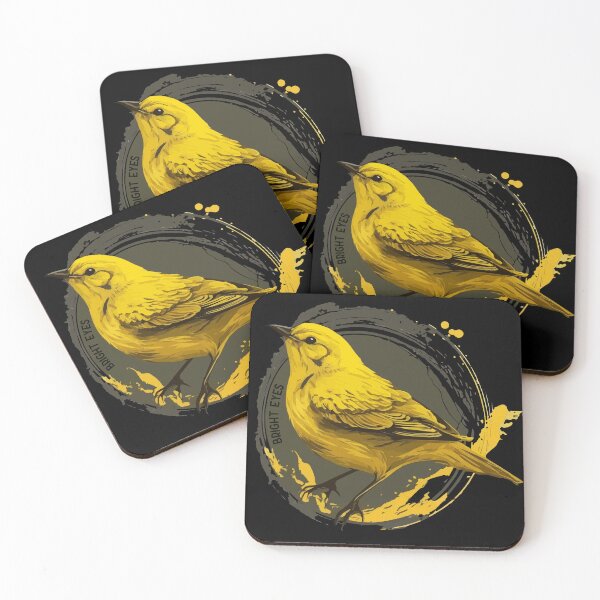 Item preview, Bright Eyes Yellow Bird - Bright Eyes designed and sold by secondanchor.