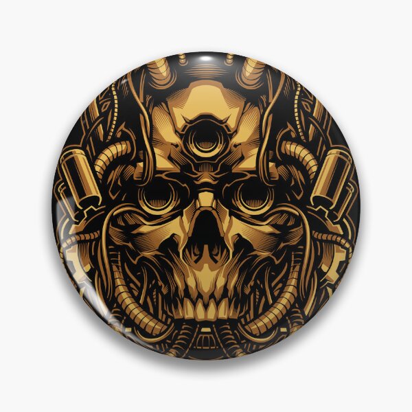 Item preview, Steampunk Skull - Gold ver. designed and sold by Blackout  Brother.
