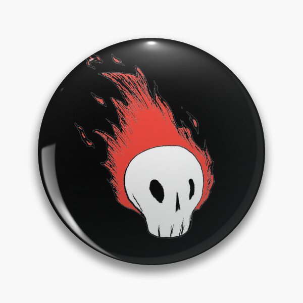Item preview, flaming skull (esmerelda) designed and sold by RobotPizzaGuy.