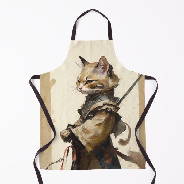 Item preview, Female Samurai Kitten 4 designed and sold by PrintedBeat.