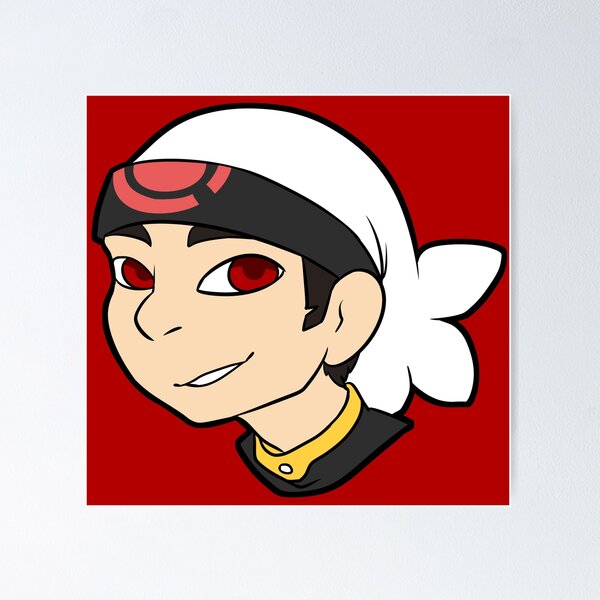 Trainer Red Bust Postcard for Sale by Draikinator