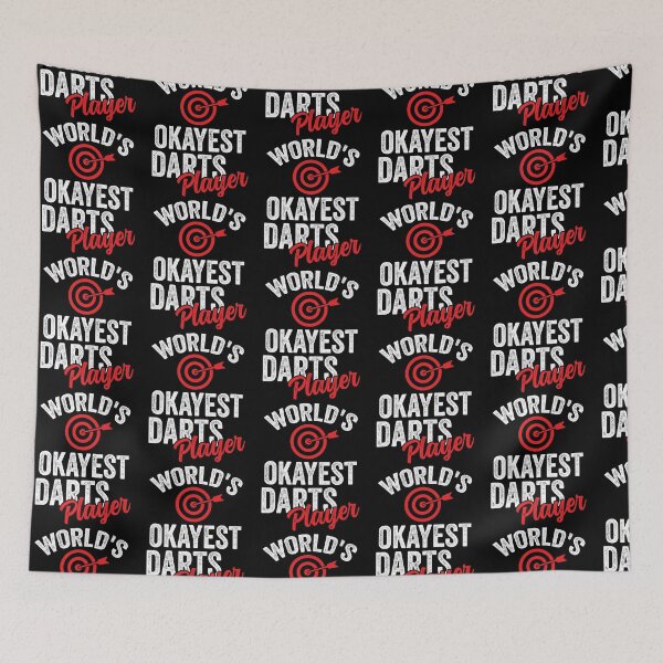 Item preview, World's Okayest Darts Player designed and sold by MasterMuseum.