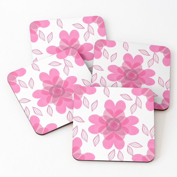 Item preview, Heart Blooms in Pink designed and sold by ArtFabric.