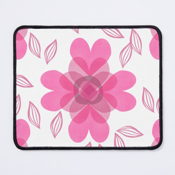 Item preview, Heart Blooms in Pink designed and sold by ArtFabric.