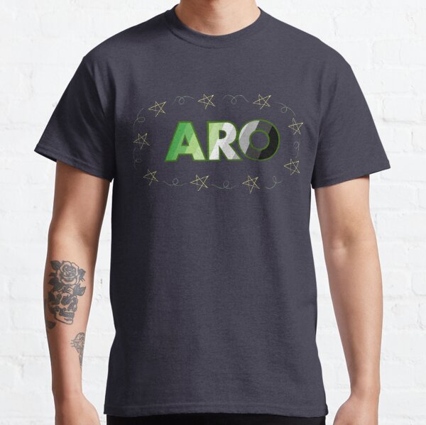 ARO letters decorated by doodles Classic T-Shirt