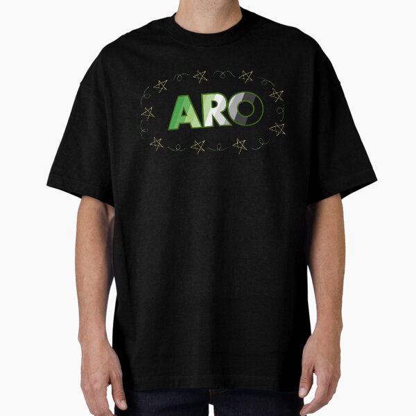 ARO letters decorated by doodles Oversized T-Shirt