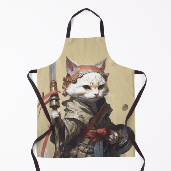 Item preview, Female Samurai Kitten 5 designed and sold by PrintedBeat.