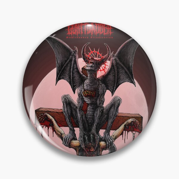 Item preview, SATAN, THE DEVIL (red) designed and sold by Guhitdaddeh.
