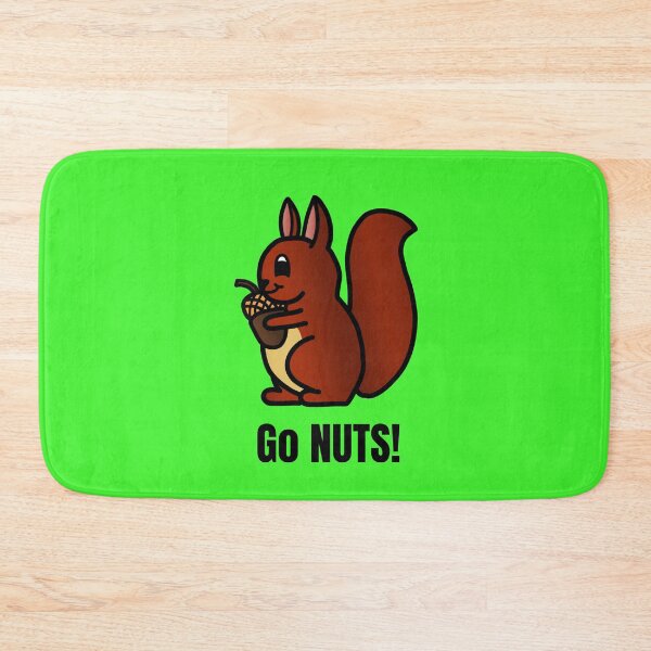 Item preview, Go NUTS! - Cute Little Baby Squirrel designed and sold by LadySquiggle.