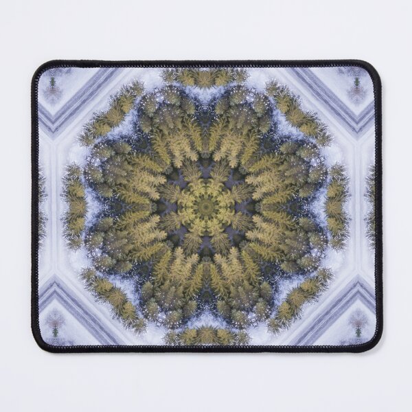 Item preview, Winter Road Aerial view Kaleidoscope pattern 25 designed and sold by Swabcraft.