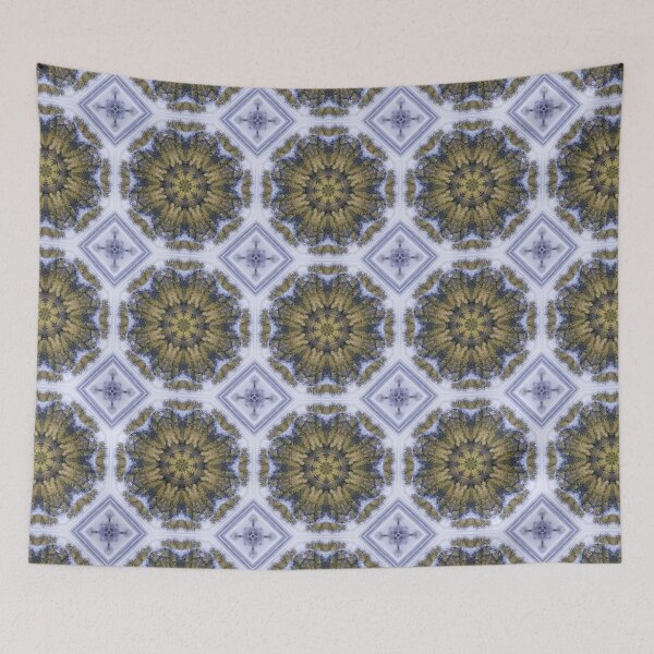 Item preview, Winter Road Aerial view Kaleidoscope pattern 25 designed and sold by Swabcraft.