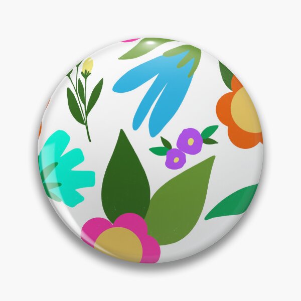 Item preview, Colorful florals - large designed and sold by PrettywithColor.
