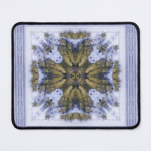 Item preview, Winter Road Aerial view Kaleidoscope pattern 27 designed and sold by Swabcraft.