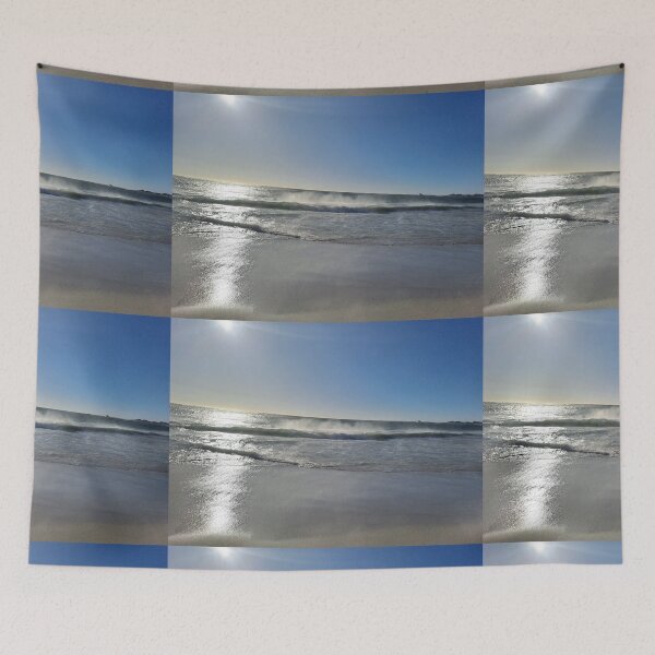 Item preview, Light blue ocean at camps bay beach designed and sold by Weather gifts .