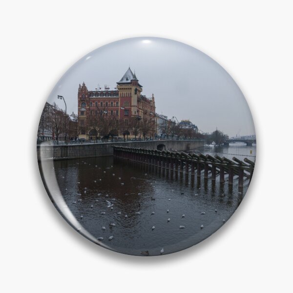 Item preview, Prague wooden barrier on Vltava river designed and sold by rawshutterbug.