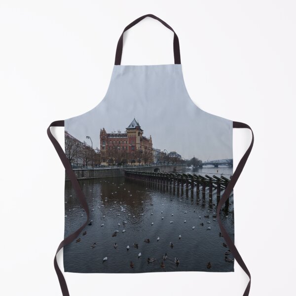 Item preview, Prague wooden barrier on Vltava river designed and sold by rawshutterbug.