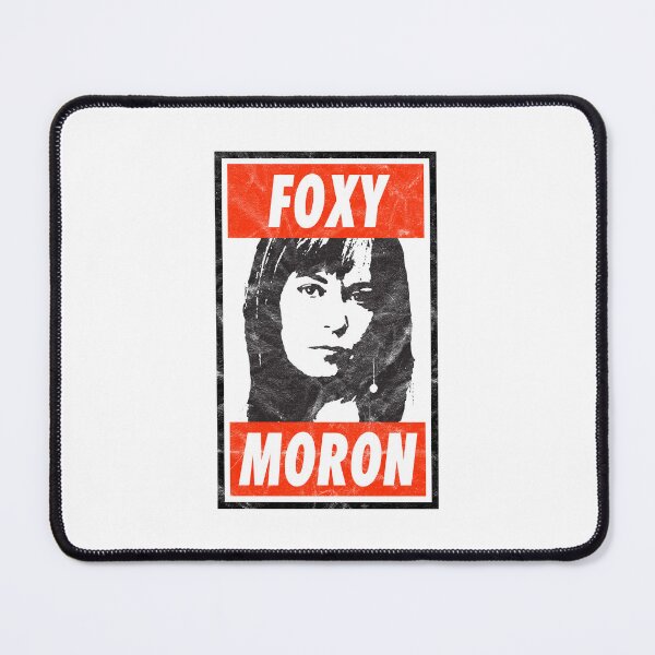 Item preview, Foxy Moron - White Distressed Look designed and sold by risible.