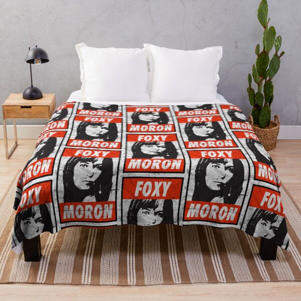 Item preview, Foxy Moron - Black Distressed Look designed and sold by risible.