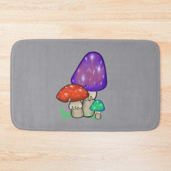 Item preview, Magic mushrooms cosmic colors designed and sold by Whateverboss.