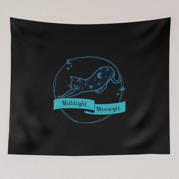 Item preview, Midnight Meowgic - Celestial Cat designed and sold by HavenAlethea.
