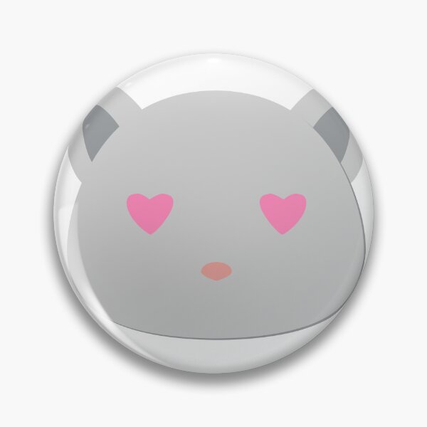 Item preview, a sweet gray cat with an expression of love designed and sold by MasBlangkon-Art.