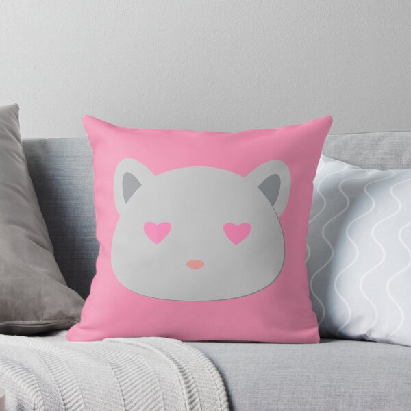 Item preview, a sweet gray cat with an expression of love designed and sold by MasBlangkon-Art.