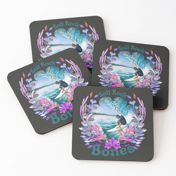 Item preview, Bones Of Salt Rock Print. For a surfer, for an ocean lover, for a beach bum. designed and sold by Wentoo.