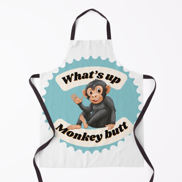 Item preview, What’s Up Monkey Butt? designed and sold by Fhfarms.