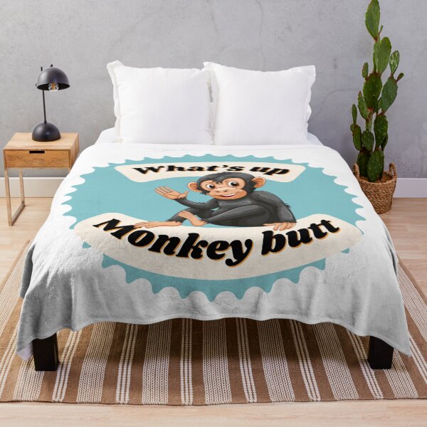 Item preview, What’s Up Monkey Butt?  designed and sold by Fhfarms.