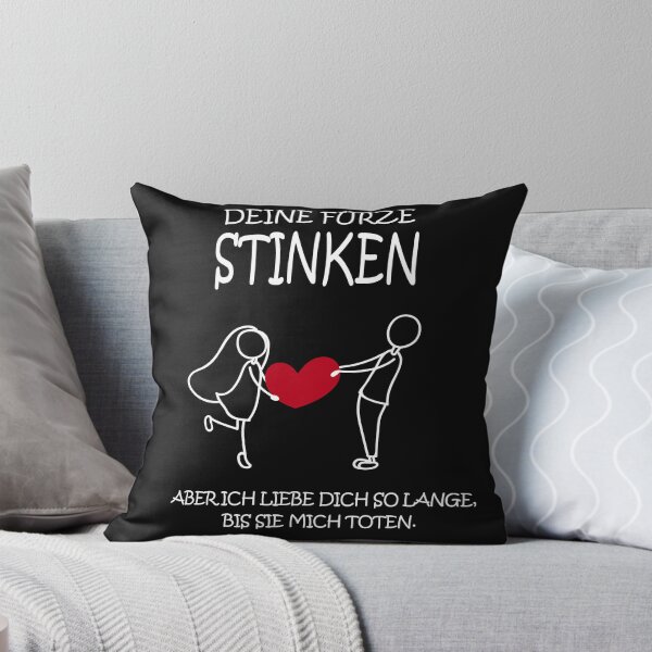 Item preview, DEINE FÜRZE STINKEN ABER ICH LIEBE DICH designed and sold by BRoukia.