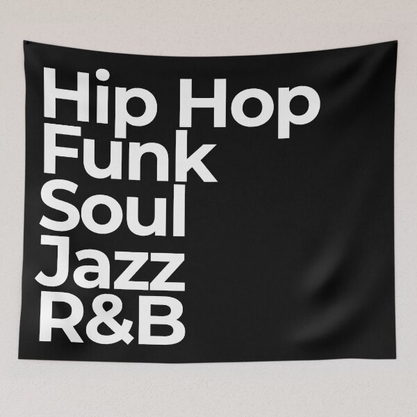Item preview, Hip Hop Funk Jazz Soul R&B designed and sold by OneWayOrAnother.