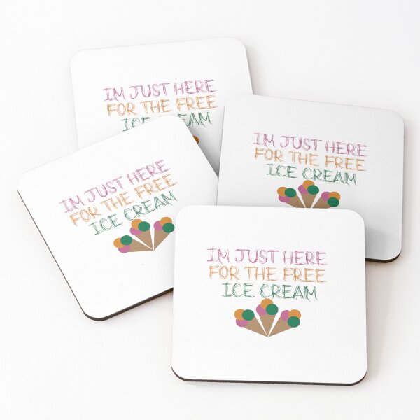 Item preview, I Am Just Here For The Ice Cream designed and sold by Bend-The-Trendd.