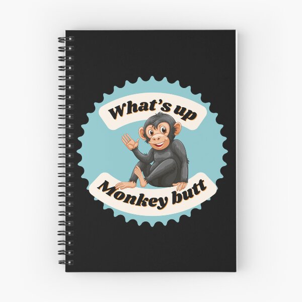Item preview, What’s Up Monkey Butt?  designed and sold by Fhfarms.