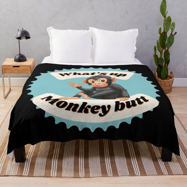 Item preview, What’s Up Monkey Butt?  designed and sold by Fhfarms.