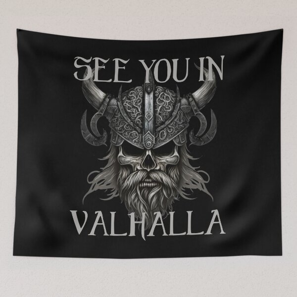 Item preview,  See you in Valhalla - Viking Skull designed and sold by Georgy09.