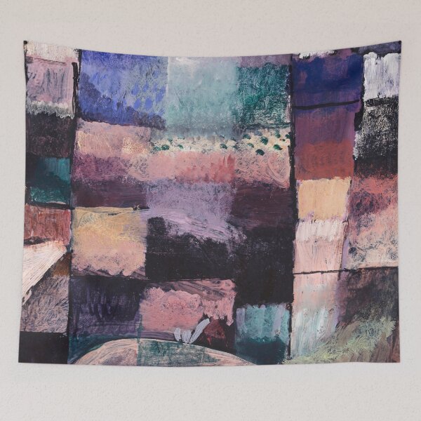Item preview, About a motif from Hammamet by Bauhaus Paul Klee,vintage museum exhibition,Paul Klee paintings, designed and sold by Tamas Das.