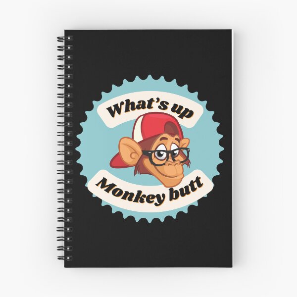 Item preview, What’s Up Monkey Butt?  designed and sold by Fhfarms.