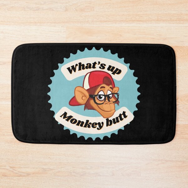 Item preview, What’s Up Monkey Butt?  designed and sold by Fhfarms.