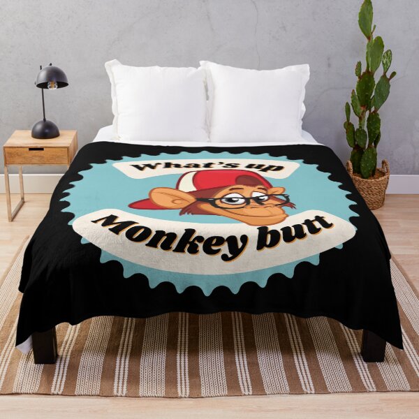 Item preview, What’s Up Monkey Butt?  designed and sold by Fhfarms.