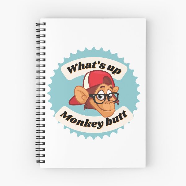 Item preview, What’s Up Monkey Butt?  designed and sold by Fhfarms.
