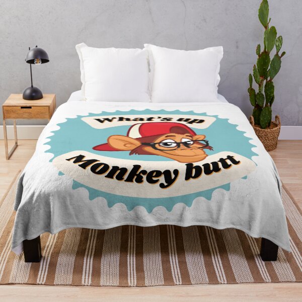 Item preview, What’s Up Monkey Butt?  designed and sold by Fhfarms.