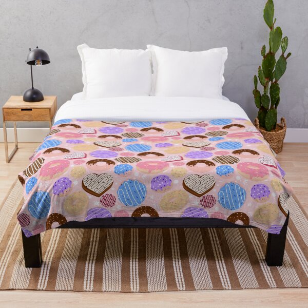 Item preview, Donut Pattern / Pink designed and sold by Cassandra Rollins.